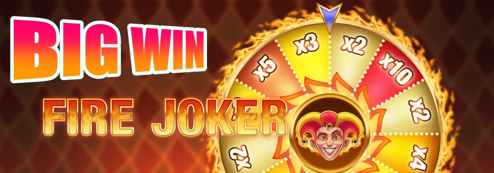 LuckyNiki Play’nGO  Fire Jokerビッグウィン