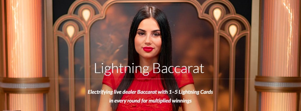 ビッグウィン$16,050！ 1ベット$60　Lightning Baccarat Evolution
