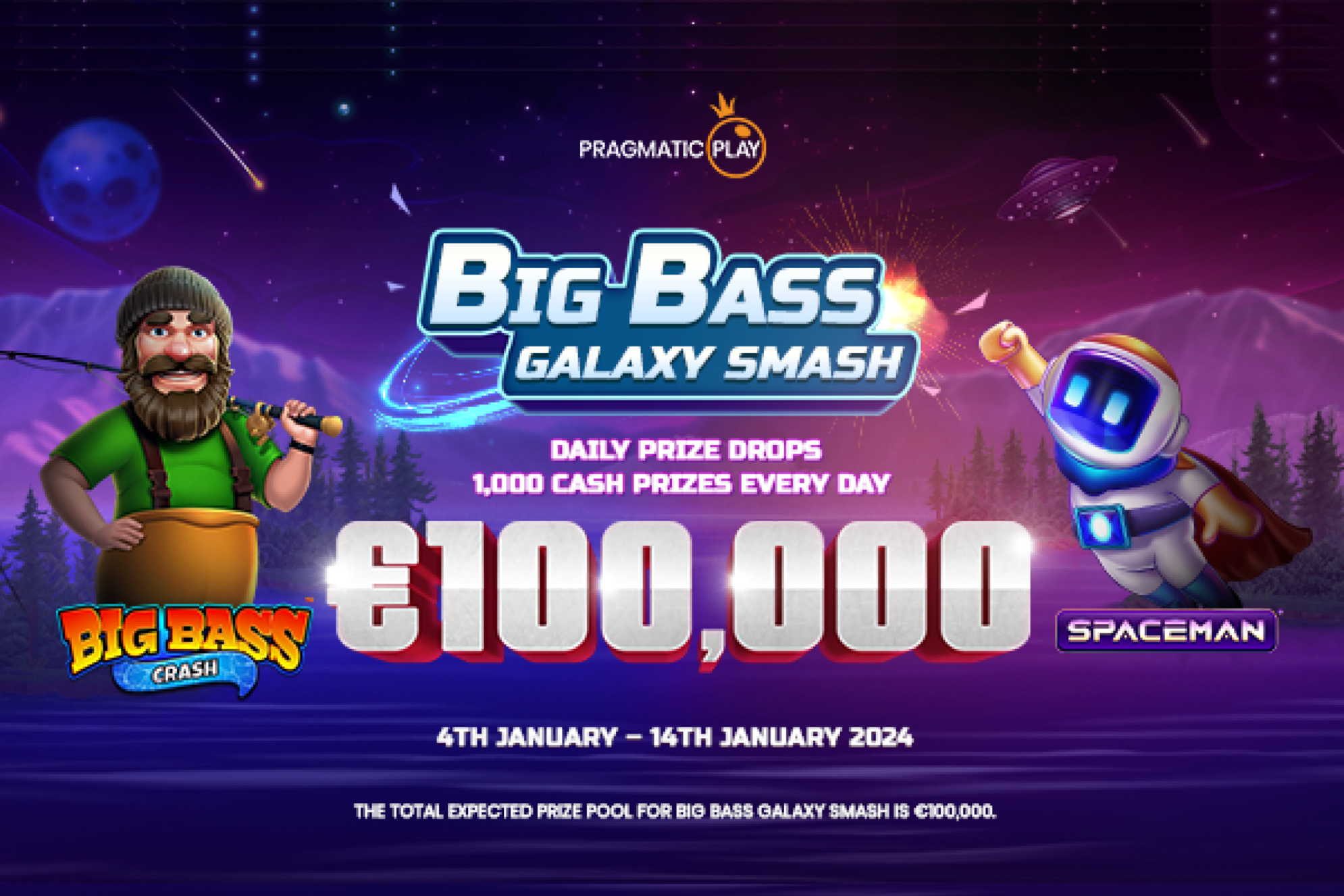 Featured image for “【プロモ】BIG BASS GALAXY SMASH”